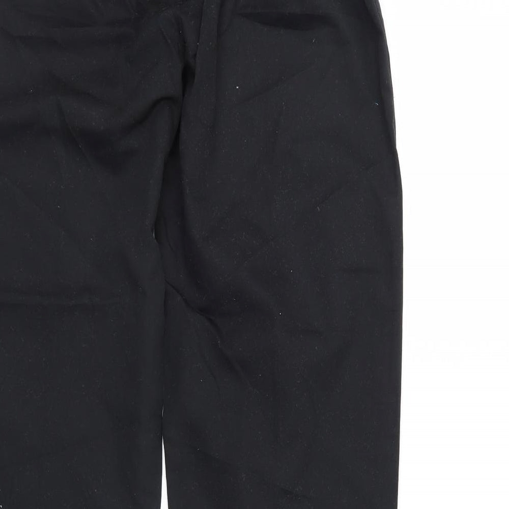 Preworn Womens Black   Trousers  Size 40 L29 in