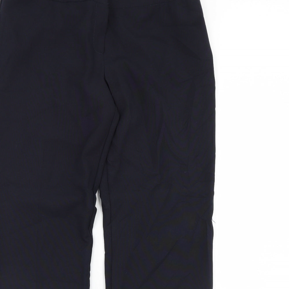 F&F Womens Blue   Dress Pants Trousers Size 14 L30 in
