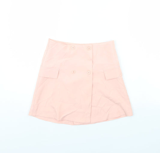 tamvi Womens Pink   Mini Skirt Size 26 in