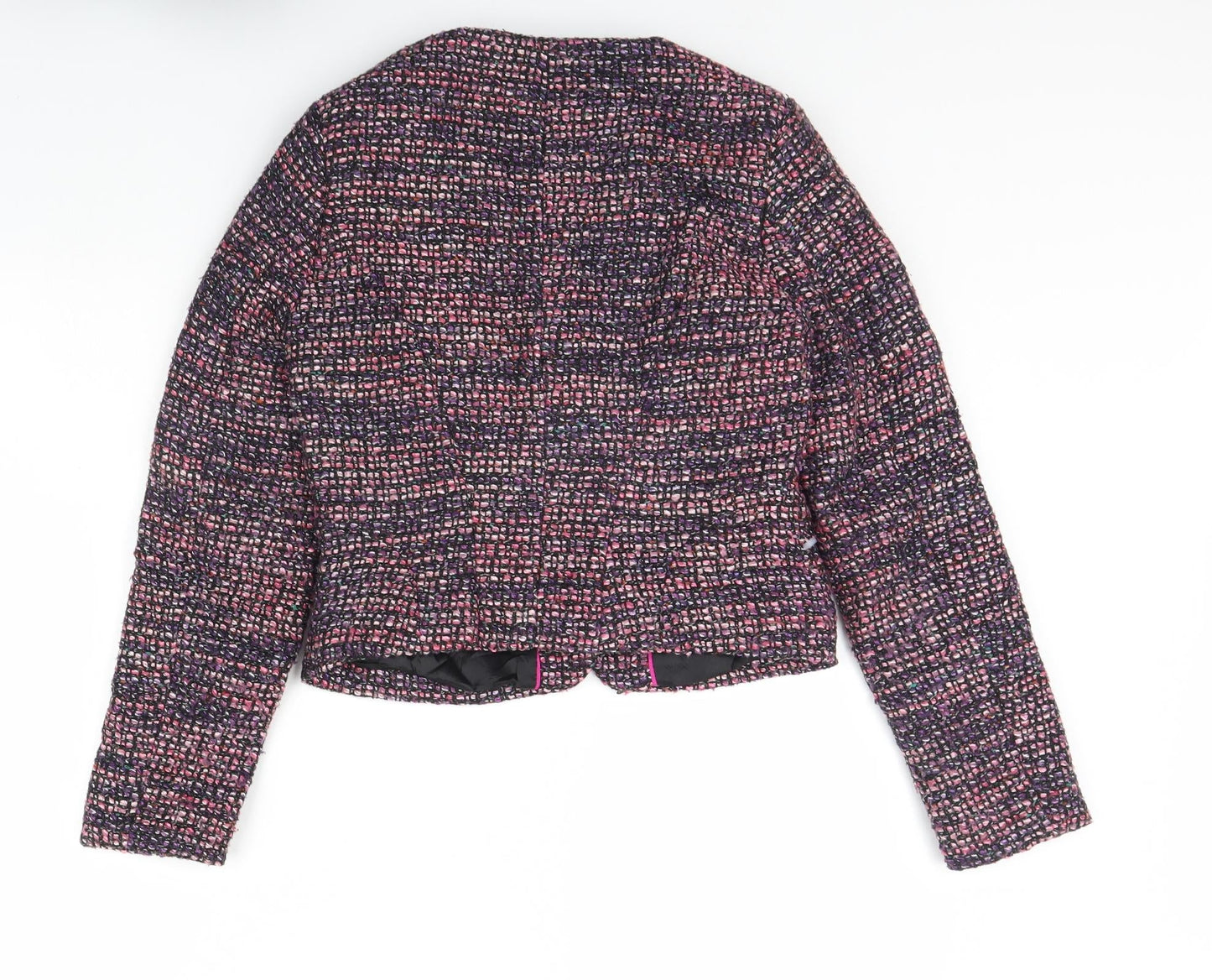 H&M Womens Pink   Jacket  Size 8  - Shoulder Pads