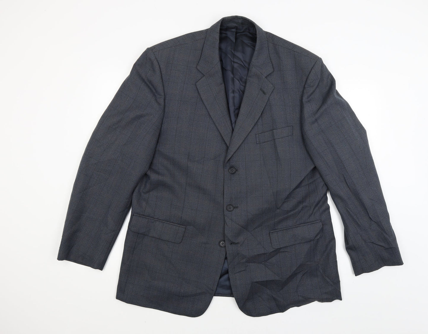 James Barry Mens Blue   Jacket Blazer Size 44