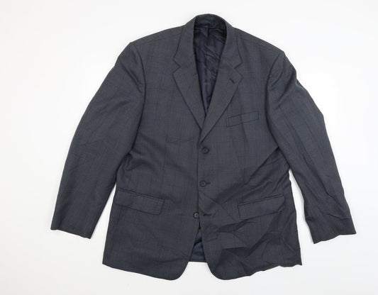 James Barry Mens Blue   Jacket Blazer Size 44