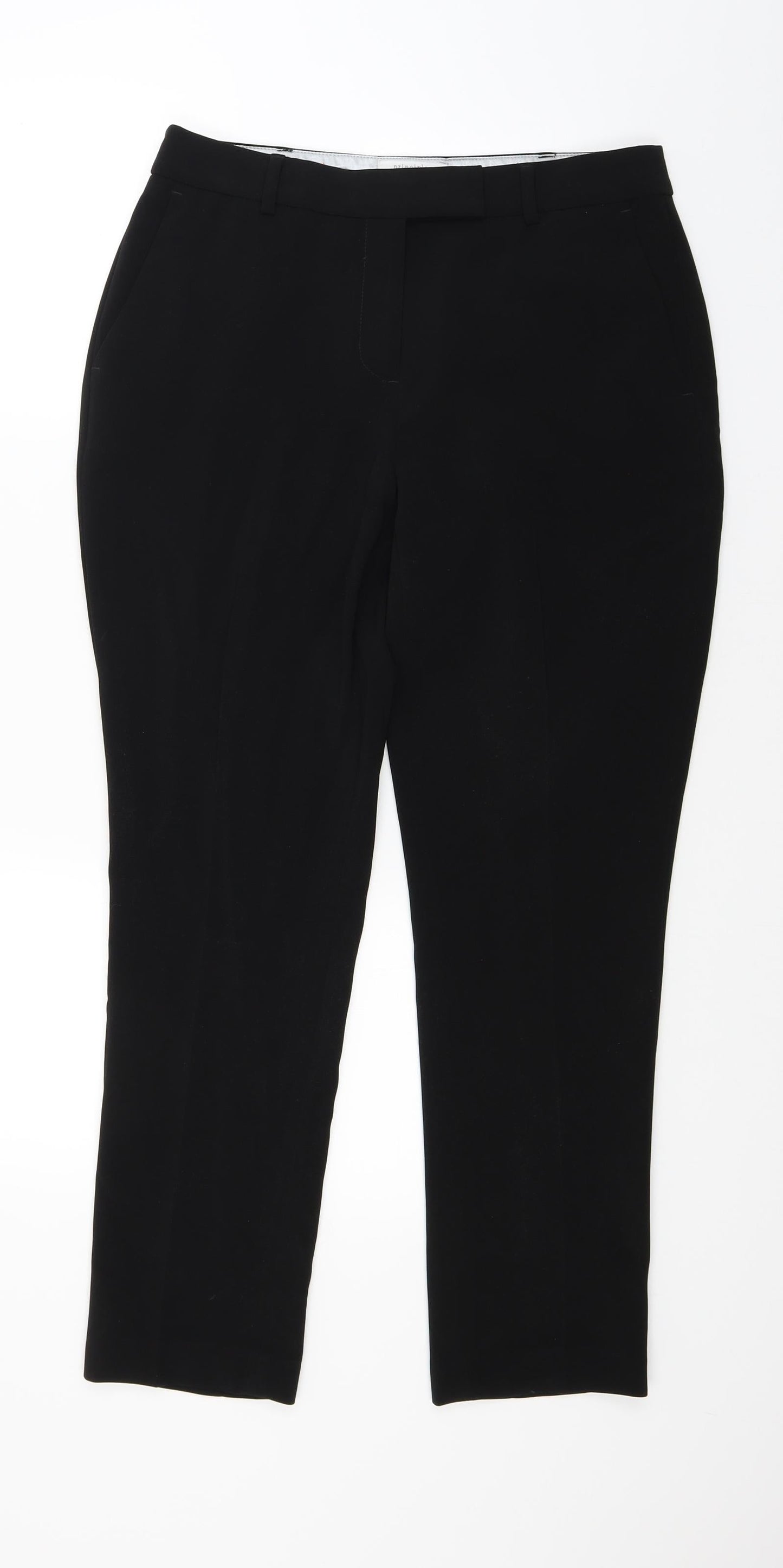 Principles Womens Black   Trousers  Size 12 L26 in