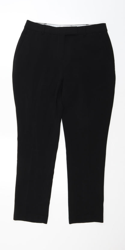 Additional front view of Principles women’s black trousers, size UK 12, 26-inch leg