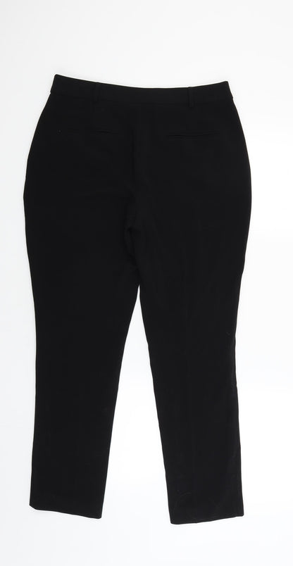 Back view of Principles women’s black trousers, size UK 12, 26-inch leg