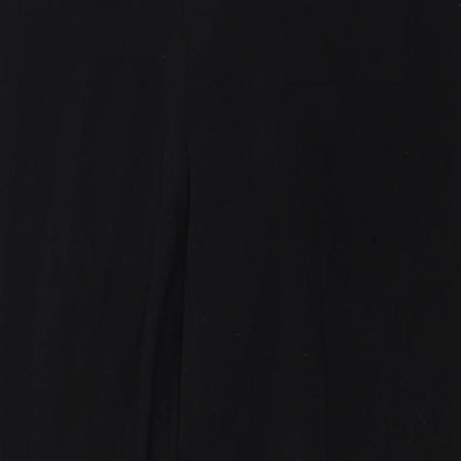 Close-up detail of Principles women’s black trousers, size UK 12, 26-inch leg