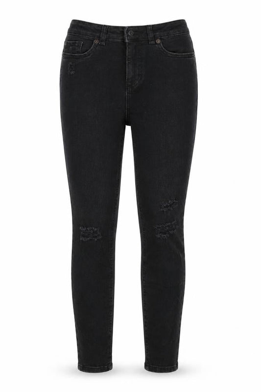 New Look Womens Black  Denim Skinny Jeans Size 8 L27 in