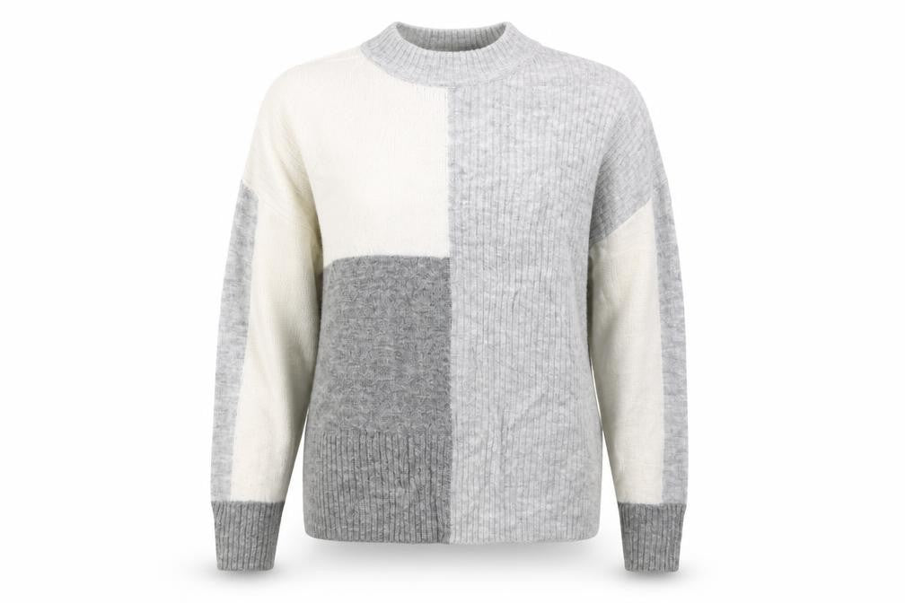 George Womens Grey  Knit Pullover Jumper Size M