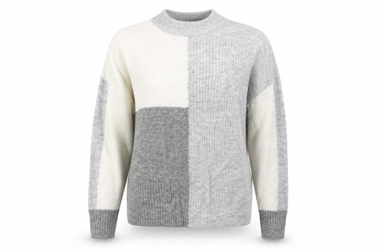 George Womens Grey  Knit Pullover Jumper Size M