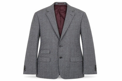 Skopes Mens Grey Plaid   Blazer