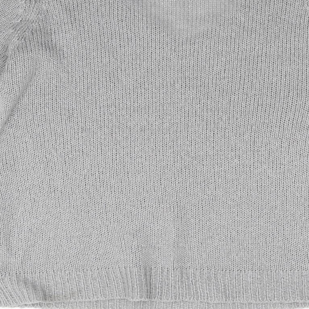 Matalan Womens Grey  Knit Pullover Jumper Size M