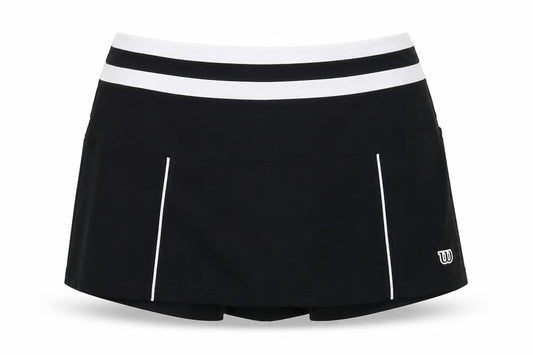Wilson Womens Black   Athletic Shorts Size L - Skirt