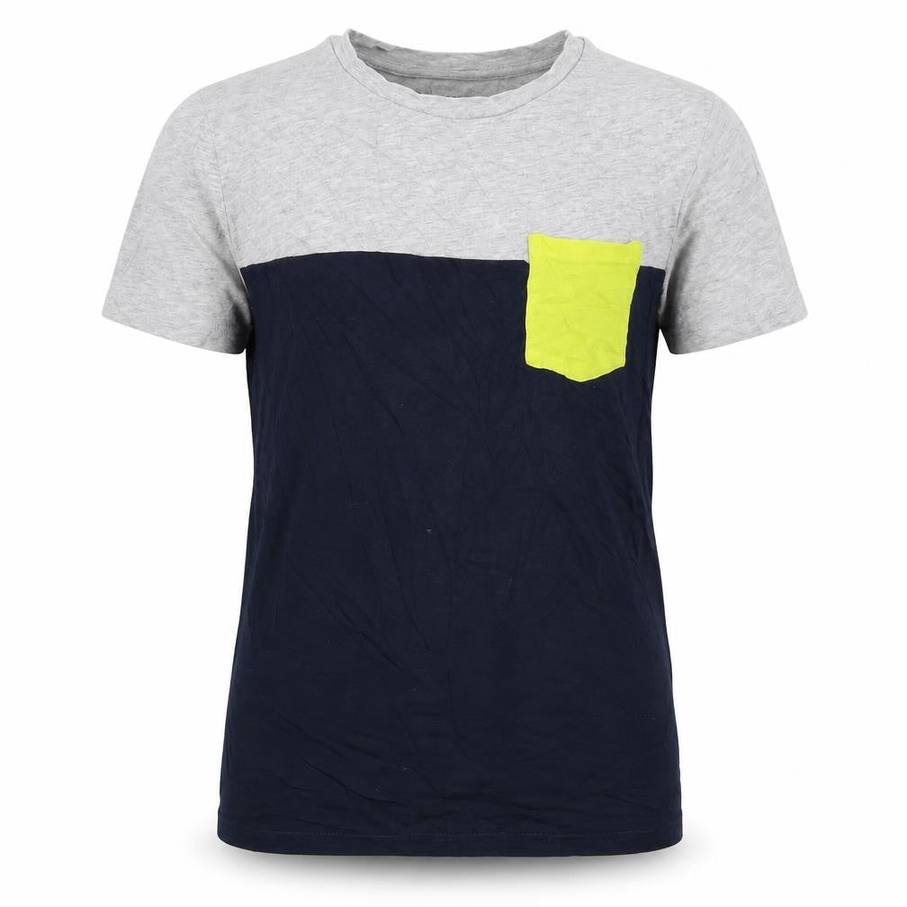 La Redoute Boys Multicoloured Colourblock  Basic T-Shirt Size 12 Years