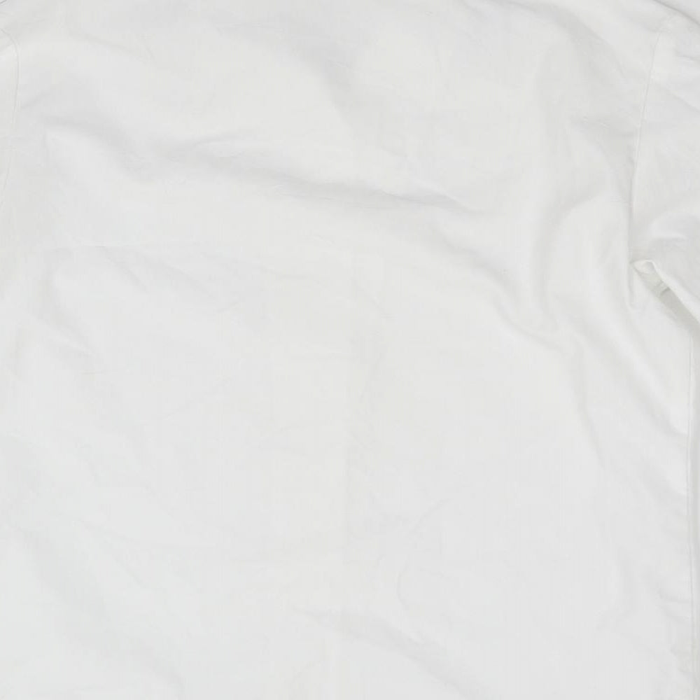 Wolfe & Scott Girls White   Basic Blouse Size M