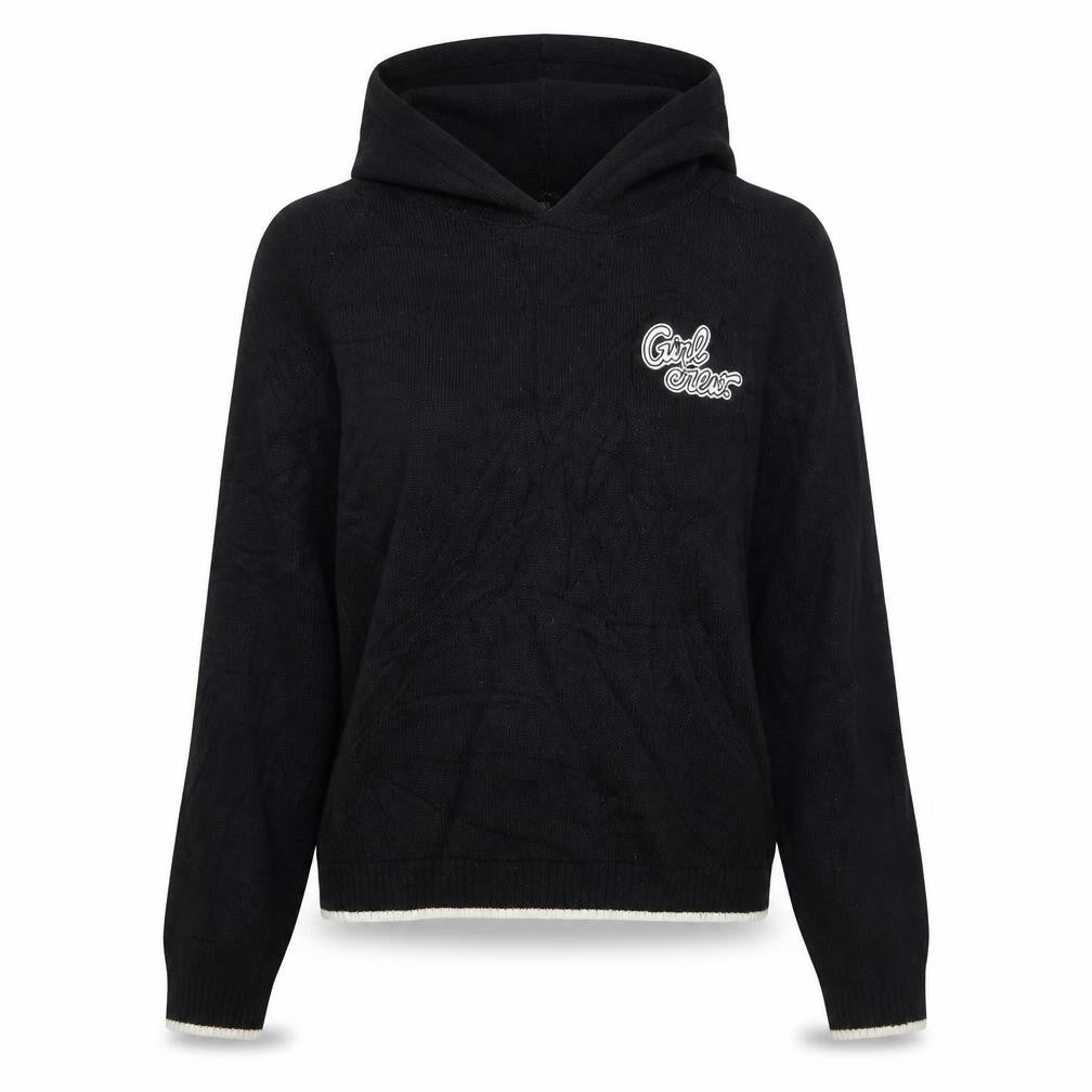 H&M Womens Black   Pullover Hoodie Size M