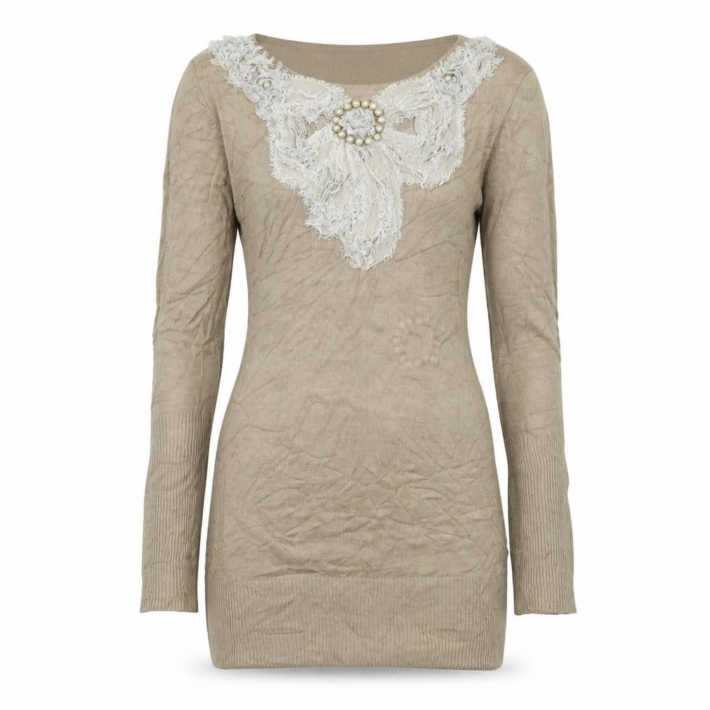 TU Womens Beige   Pullover Jumper Size S