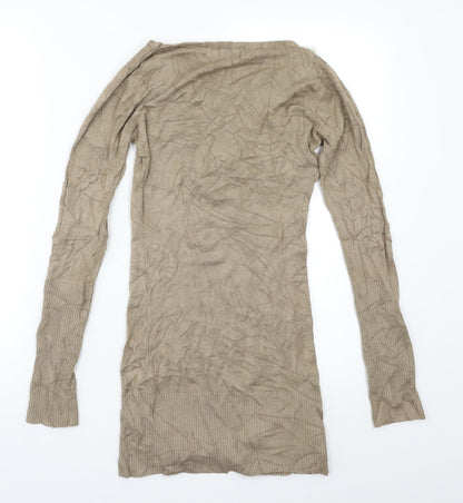 Tu Womens Beige   Pullover Jumper Size S