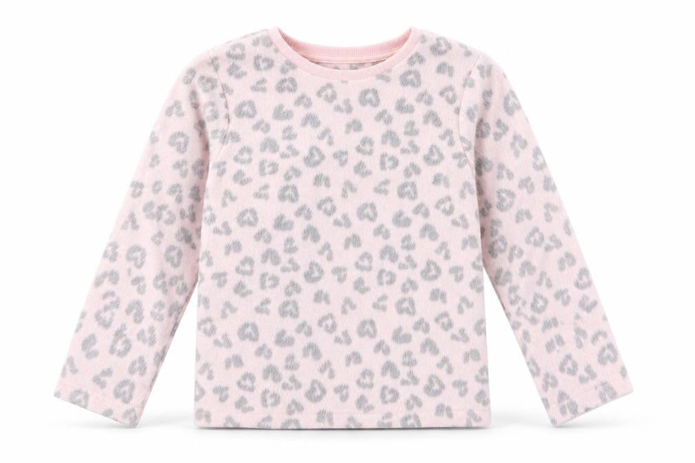 F&F Girls Pink Animal Print  Top Pyjama Top Size 3-4 Years