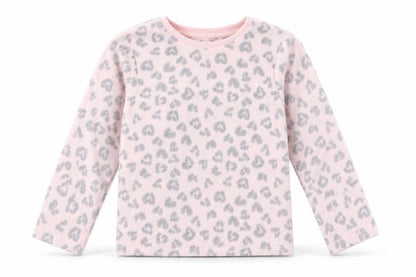 F&F Girls Pink Animal Print  Top Pyjama Top Size 3-4 Years