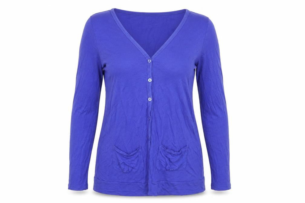 Be You Womens Blue   Cardigan Jumper Size 12
