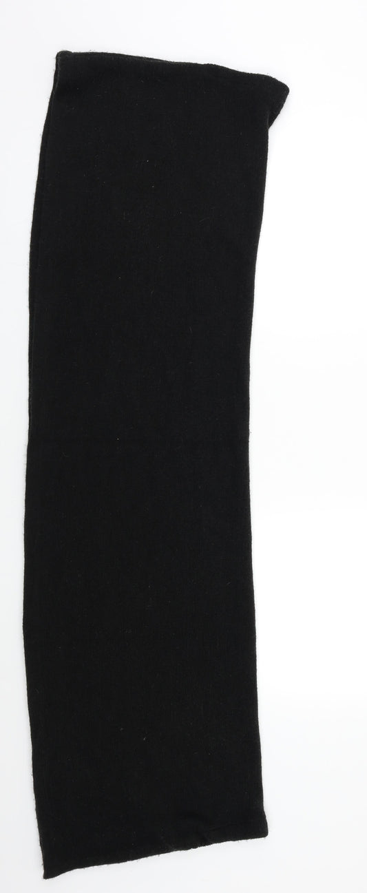 Preworn Womens Black    Scarf   - snood