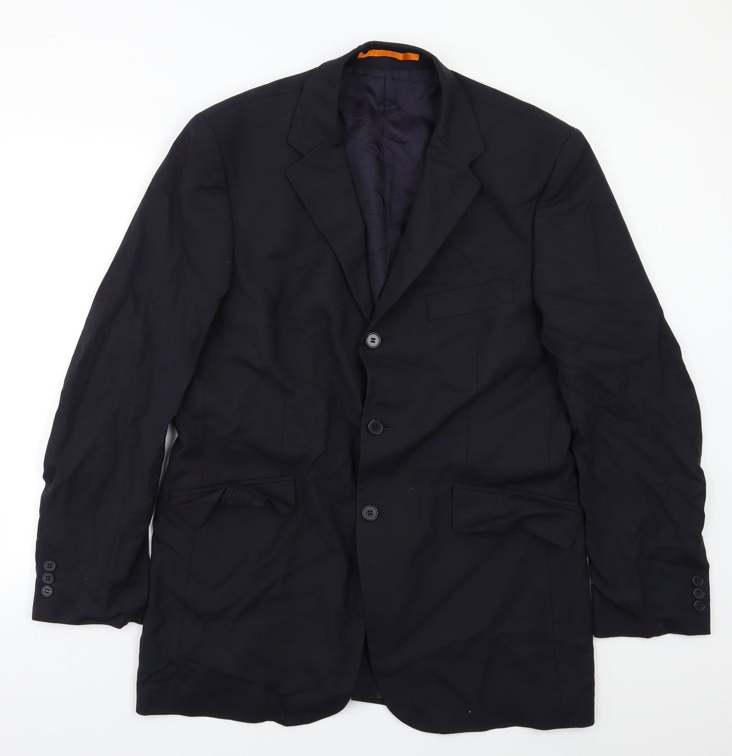 Karl Jackson Mens Black   Jacket Blazer Size 40