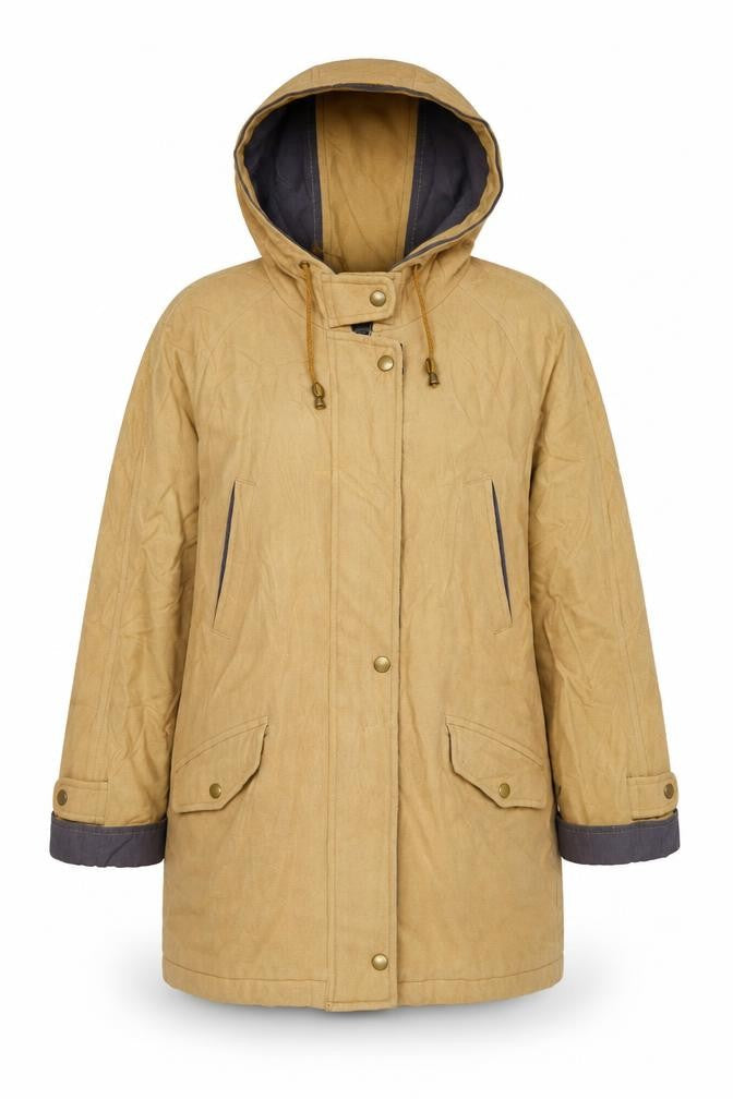 Marc Andy Womens Brown   Parka Jacket Size 12