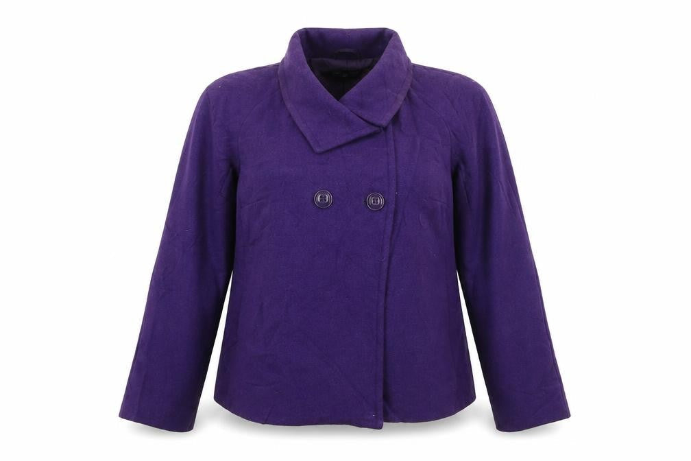 Stile Benetton Womens Purple   Jacket  Size 18