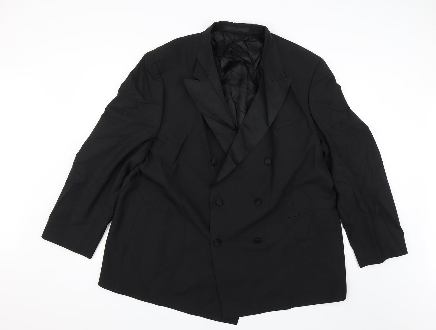Preworn Mens Black   Jacket Blazer Size 42