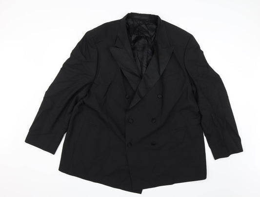 Preworn Mens Black   Jacket Blazer Size 42