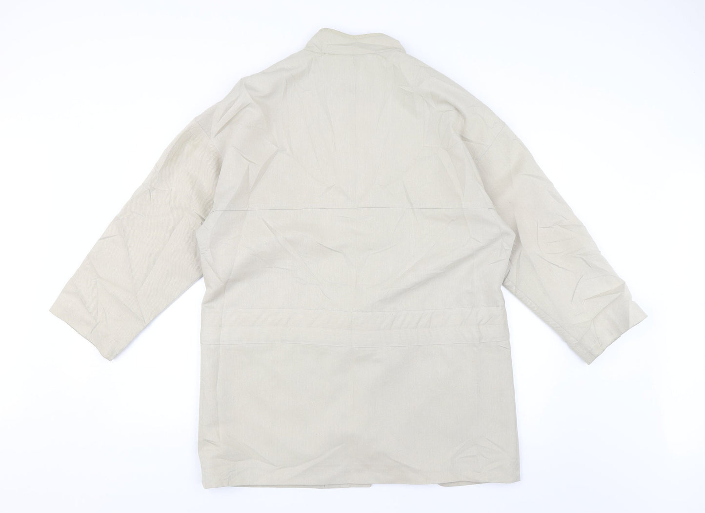 Cinch Womens Beige   Overcoat Jacket Size 12