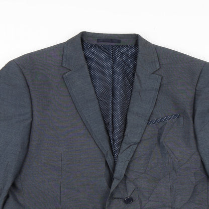 Next Mens Blue   Jacket Blazer Size 42