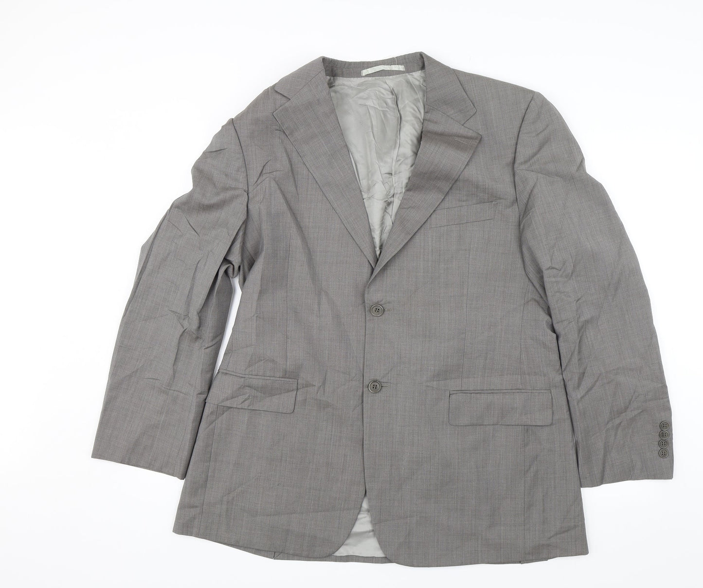Marks and Spencer Mens Grey   Jacket Suit Jacket Size 42