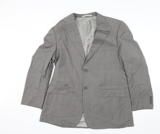 Marks and Spencer Mens Grey   Jacket Suit Jacket Size 42