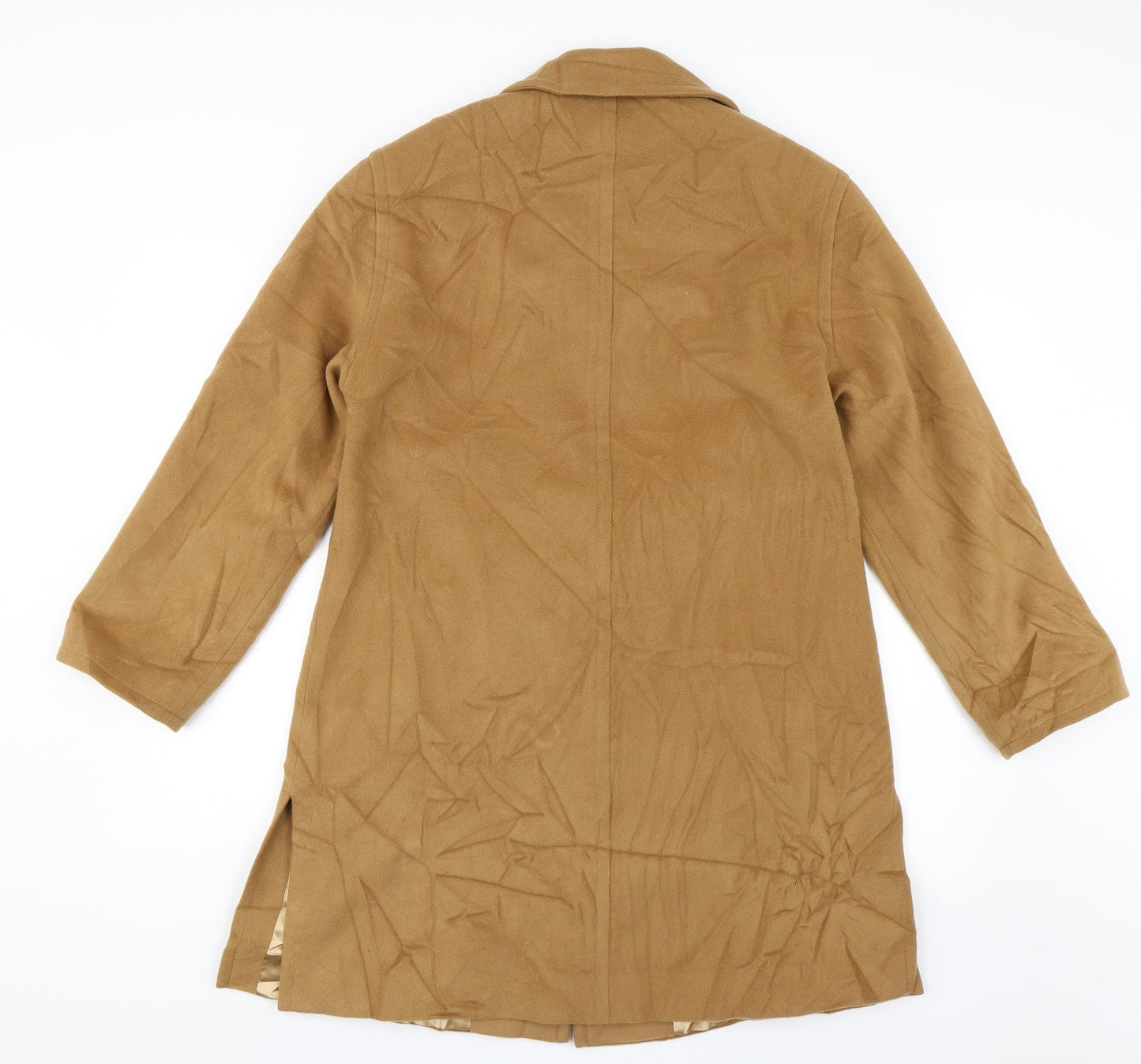 LAS London Womens Brown   Overcoat Jacket Size 8