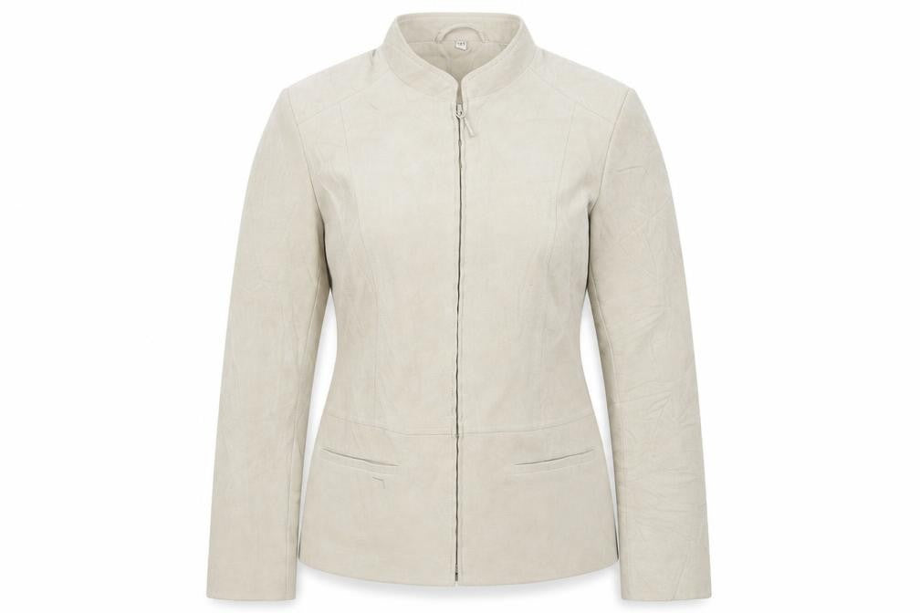 EWM Womens Beige   Jacket  Size 12