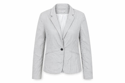 H&M Womens Grey   Jacket Blazer Size 8