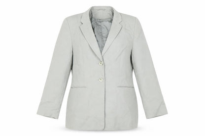 Front view of Principles women’s green jacket suit jacket, size UK 14
