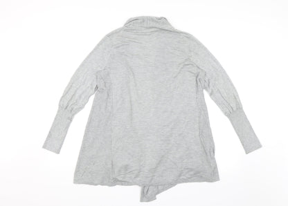 Marks & Spencer Womens Grey   Cardigan Jumper Size M