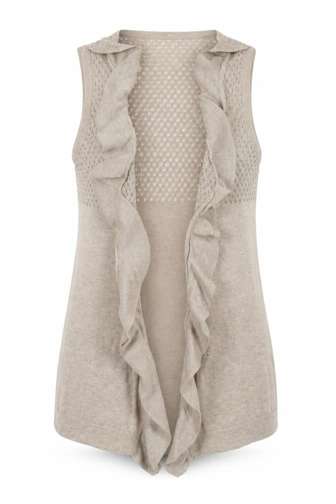 New Look Womens Beige   Shrug Jumper Size 12