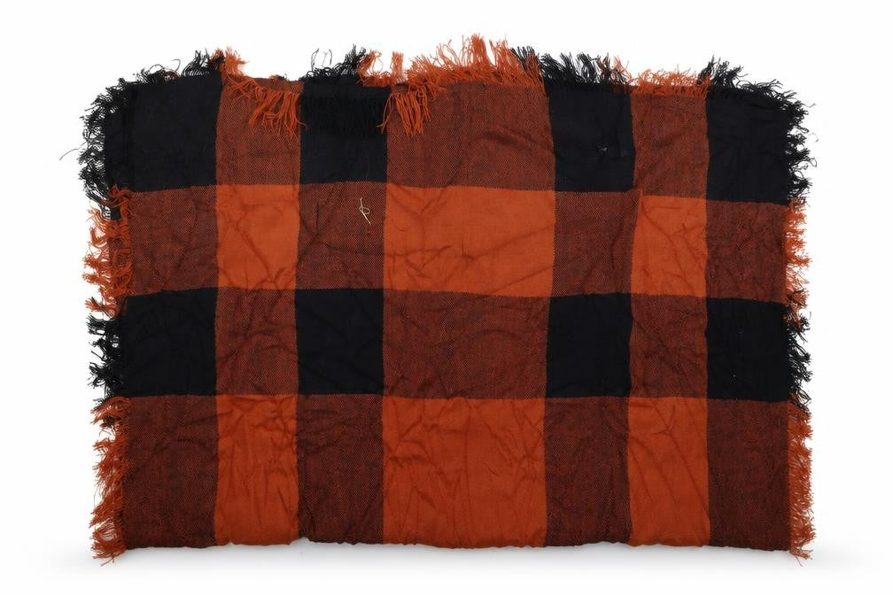 Preworn Womens Brown Check   Shawl/Wrap