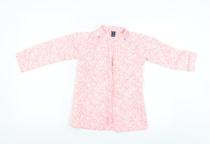 Additional front view of Gap girls’ pink jacket, size 5, years