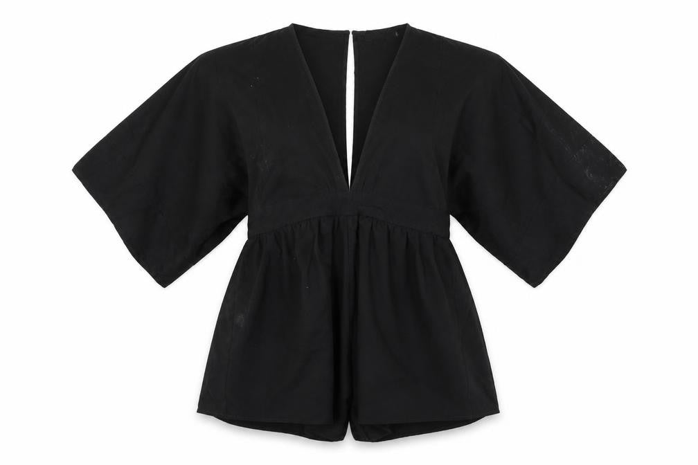 Motel Womens Black   Fit & Flare  Size M