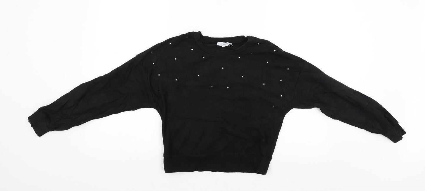 Primark Womens Black   Pullover Jumper Size 6