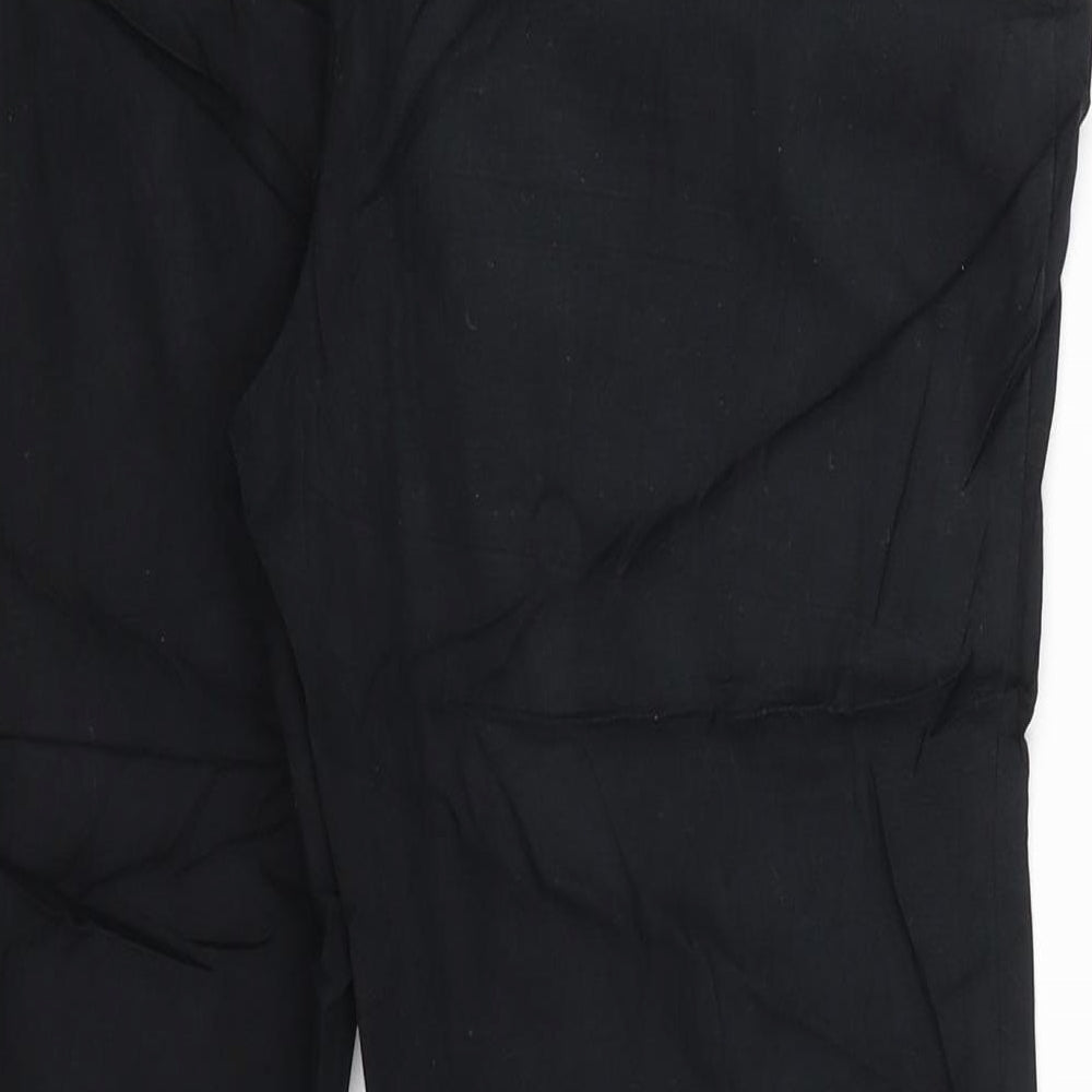 NEXT Womens Black   Trousers  Size 12 L26 in