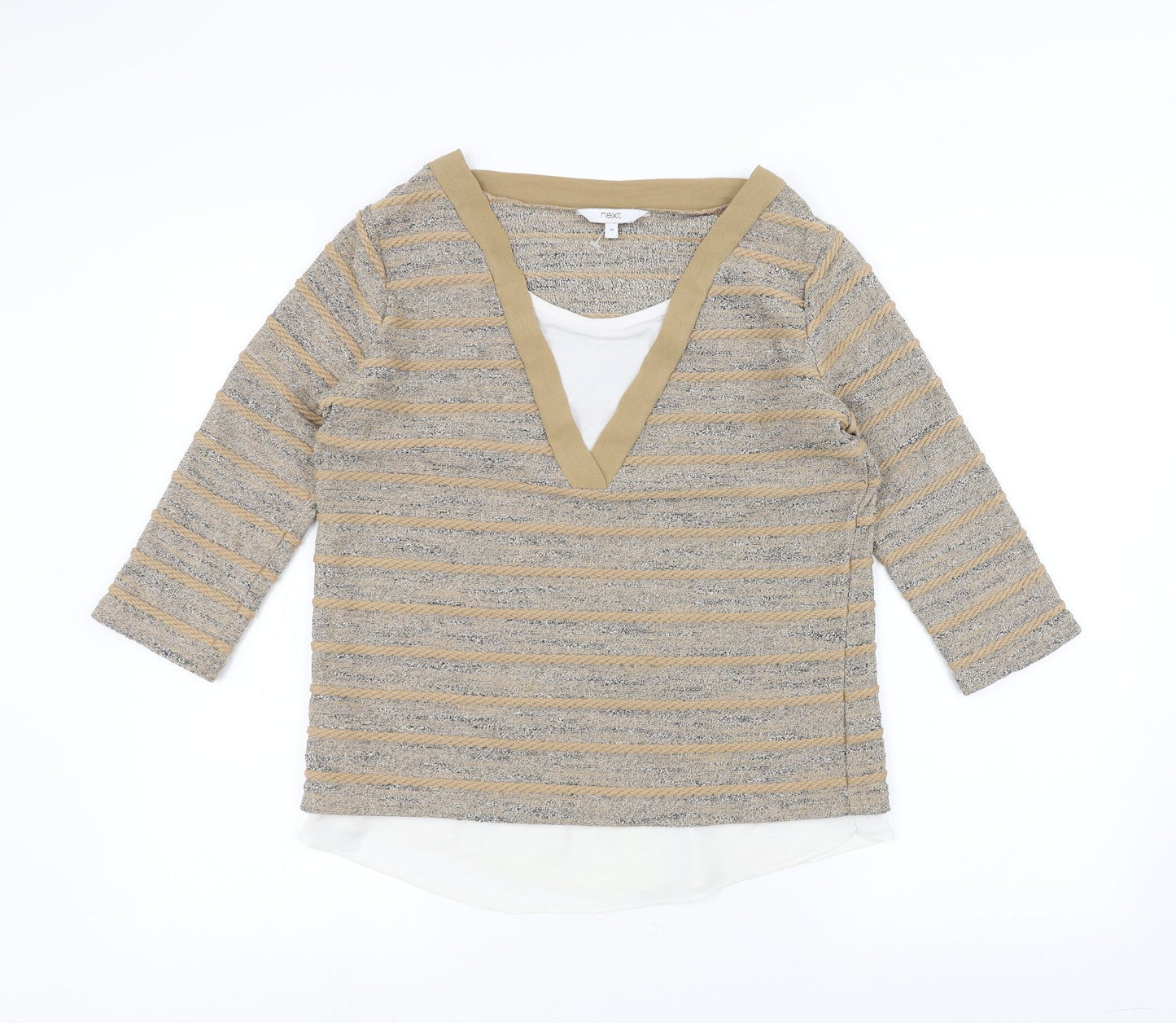 NEXT Womens Brown   Pullover Jumper Size 10