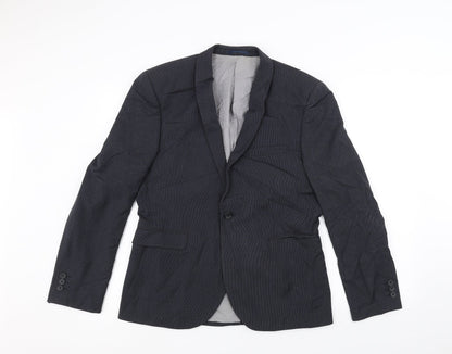 Next Mens Blue   Jacket Suit Jacket Size 40
