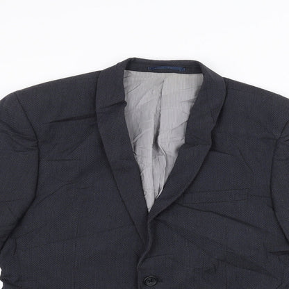 Next Mens Blue   Jacket Suit Jacket Size 40