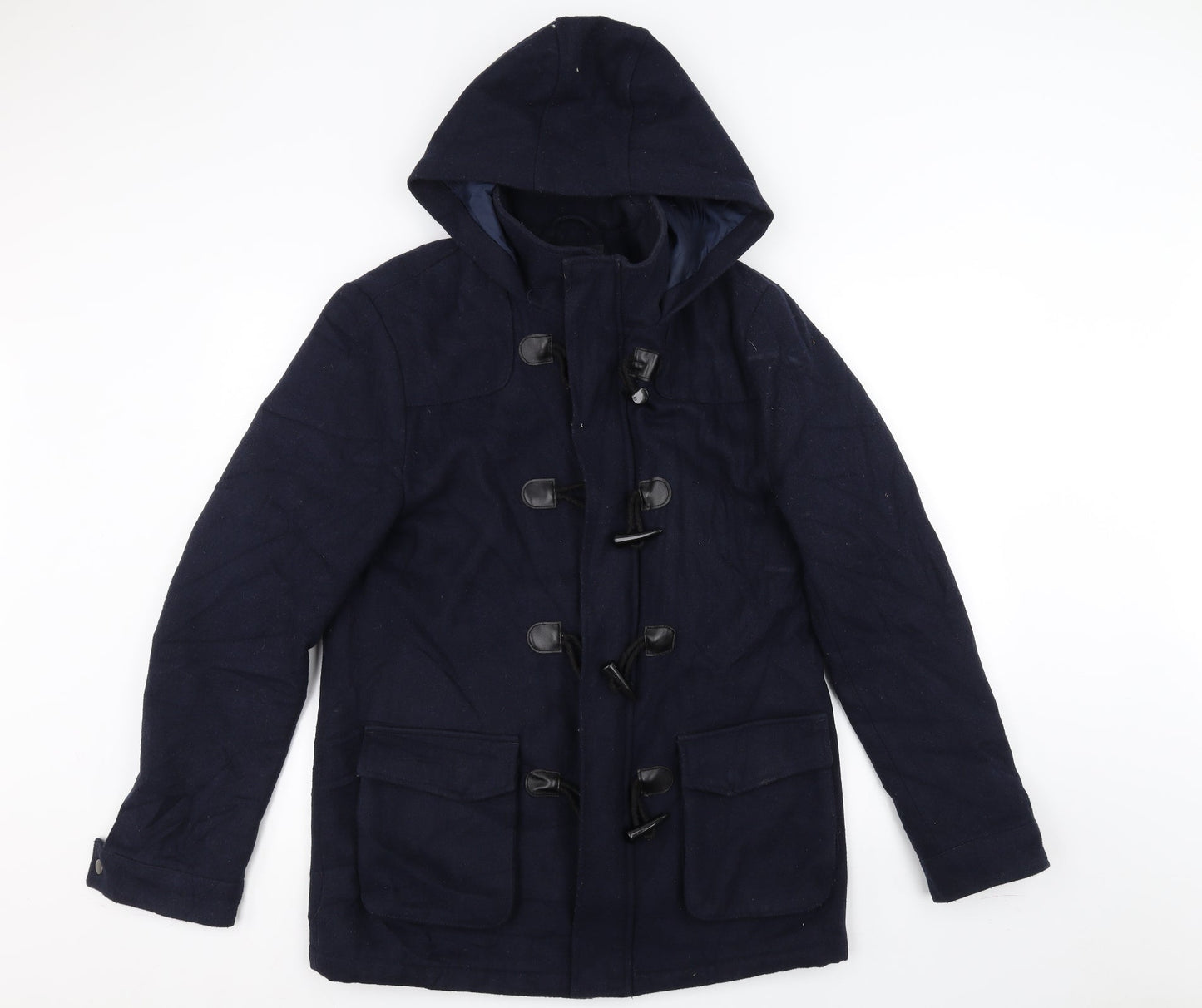 Twisted Soul Womens Blue   Parka Coat Size M