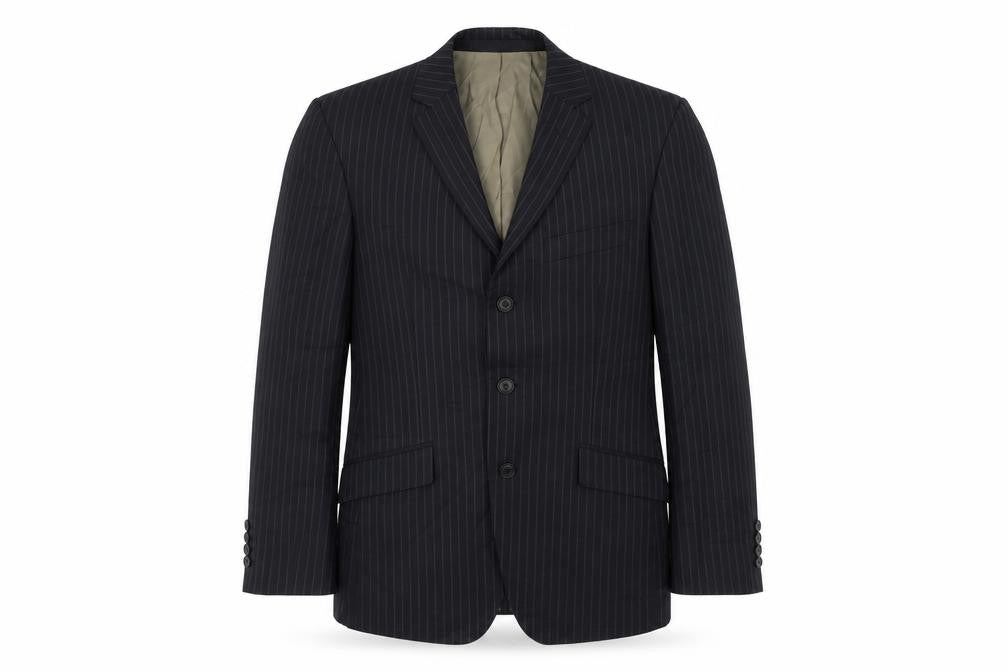 Marks & Spencer Mens Blue   Jacket Suit Jacket Size 38